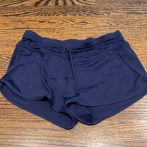 Navy Blue Athleta Swim shorts (XS)